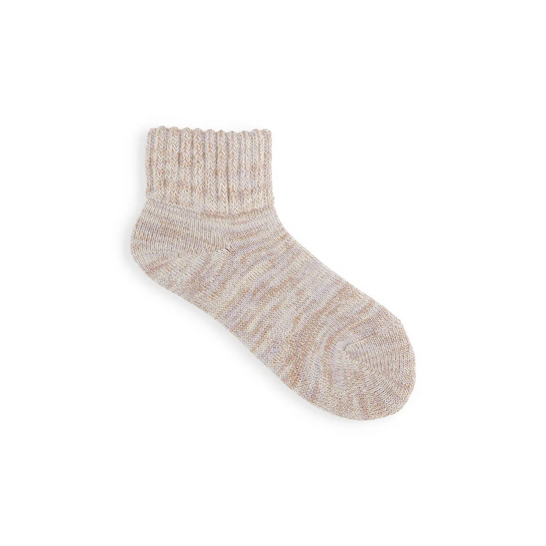 021131747 Cosy Grip Pile Melange Room Socks S