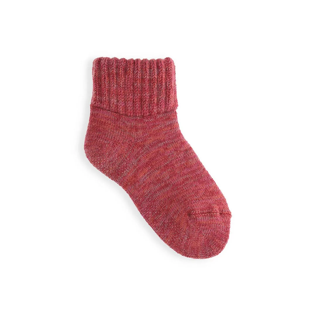 021131747 Cosy Grip Pile Melange Room Socks S