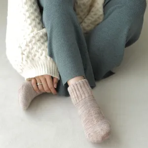 021131747 Cosy Grip Pile Melange Room Socks S