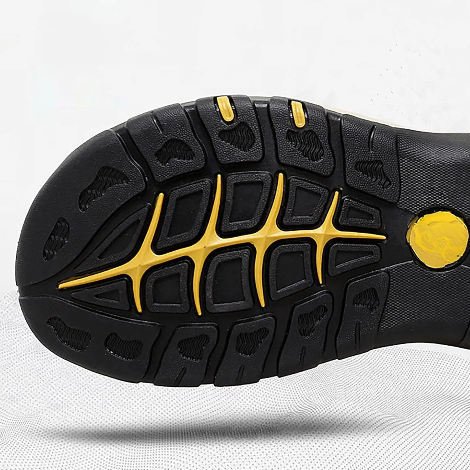 2023 New Andals Men's Breathable Sports Outdoor Beach Shoes Slip Hollow Cowhide Men's Shoes Sandals Wide Width Men