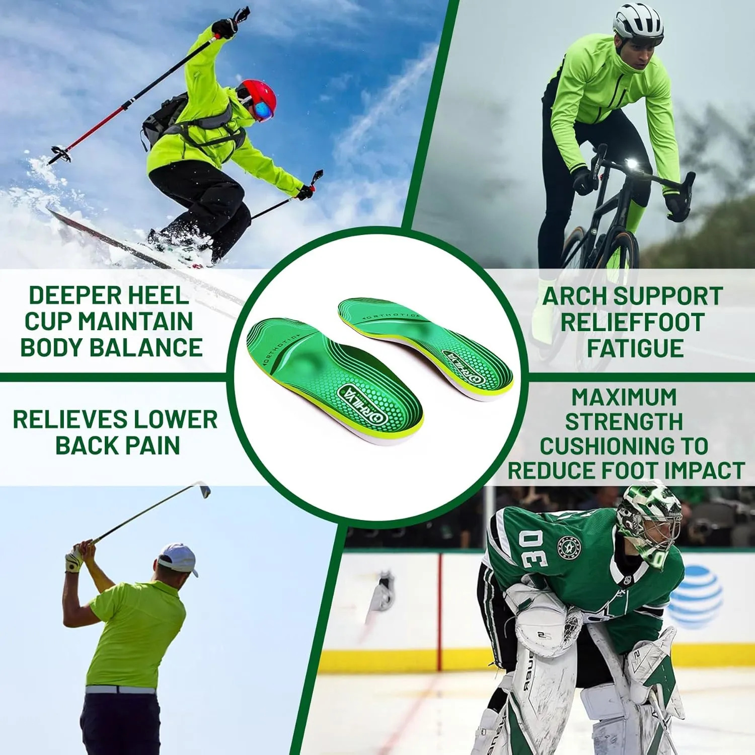 220lbs  High Arch Support Insert Plantar Fasciitis Relief Metatarsal Pain Orthotic Insole for Men & Women Standing All Day, Flat Feet Heel Comfort Work Boot Shoe Inserts,260MM Size 7