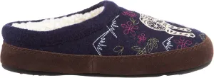 Acorn Womens Slipper with Berber Lining, Suede Siding and Durable Non-Slip Indoor/Outdoor Sole