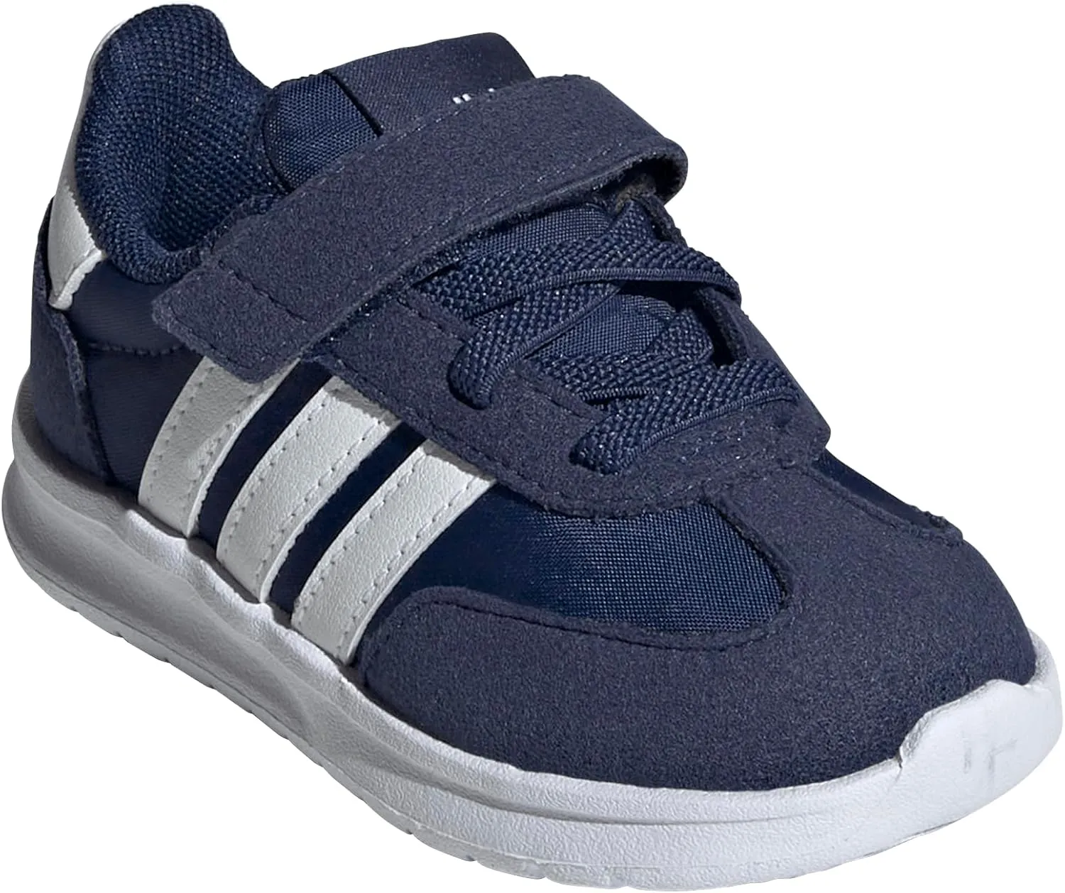 adidas Baby-Boy's Run 70s 2.0 Elastic Lace Sneaker