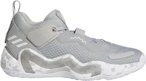 adidas mens D.O.N. Issue 3 Basketball Shoes, Team Mid Grey-white-team Light Grey, 9.5