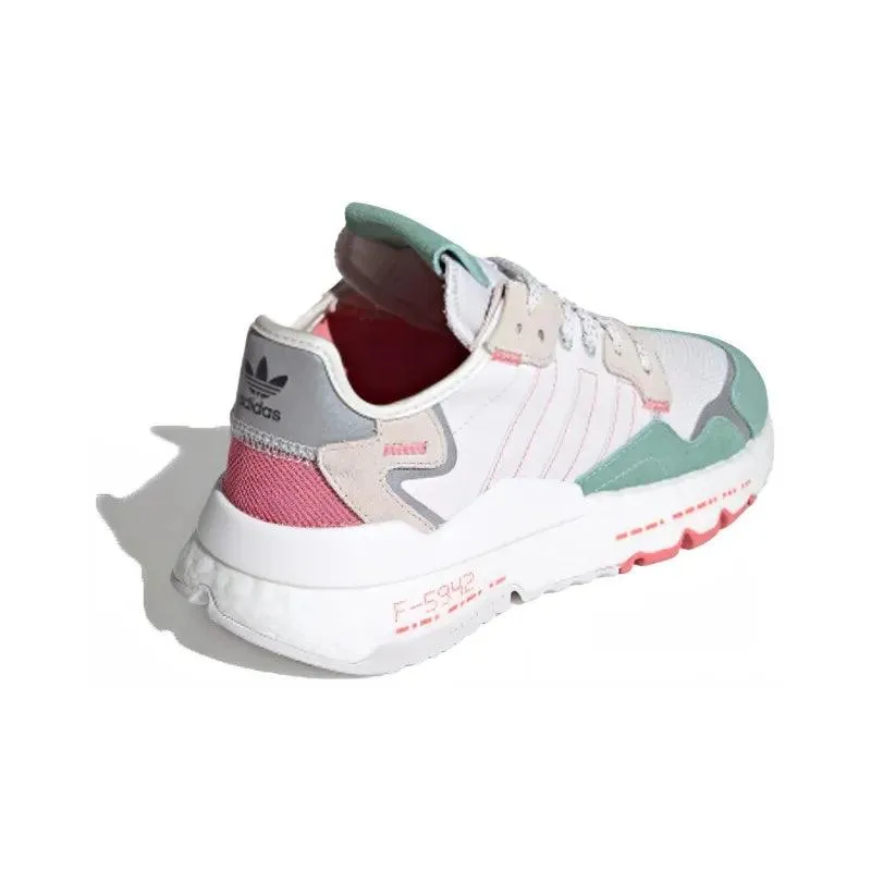 Adidas Originals Nite Jogger 'White Gray Green'