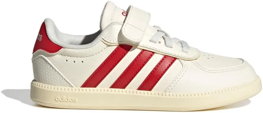 adidas Unisex-Child Breaknet Sleek Elastic Lace & Strap Sneaker