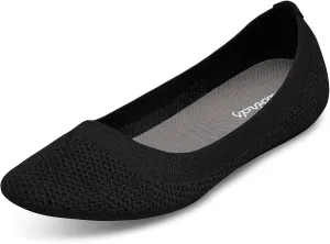 Allbirds Women’s Tree Breezers, Knit Ballet Flats, Slip-On Everyday Round Toe Shoes, Machine Washable Made with Natural Materials