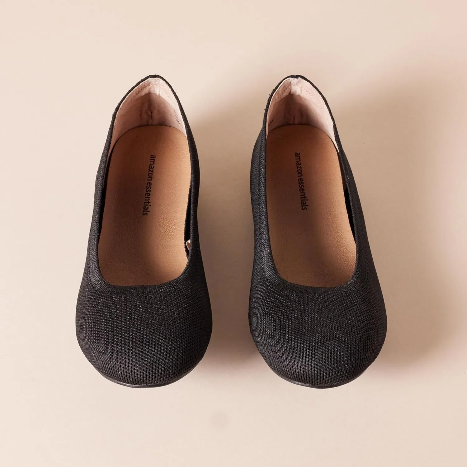 Amazon Essentials Women's Knit Ballet Flat