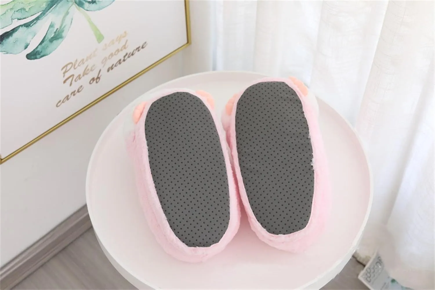 Animal Slippers - Hamster, Pig, Duck & Sheep Shoes - Winter Warm Cotton Anti-Skid Slippers