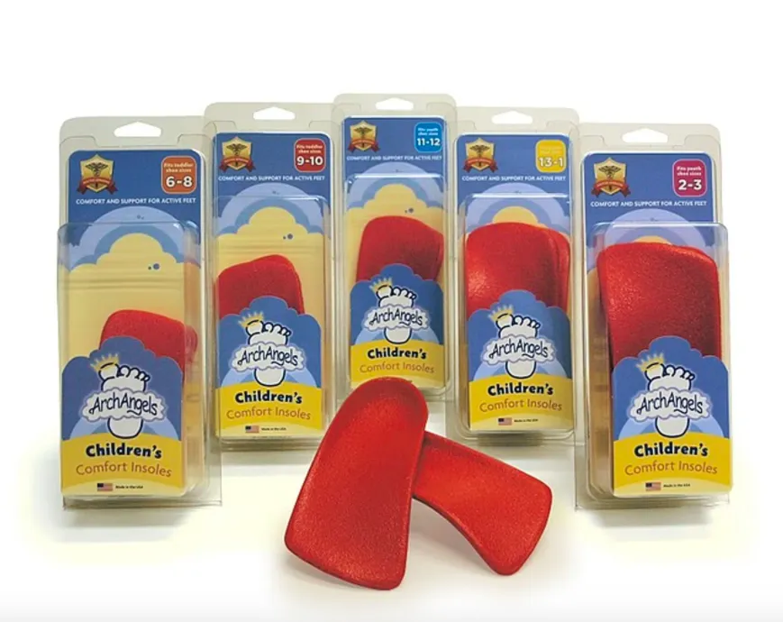 Arch Angels Childrens Comfort Arch 3/4 Orthotics Insoles