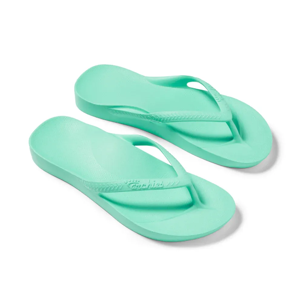 Archies Arch Support Jandals Mint