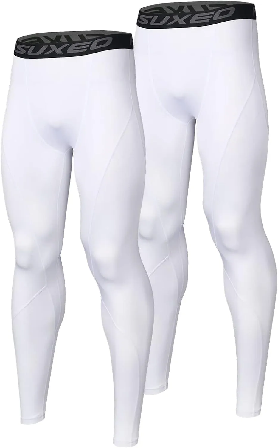ARSUXEO Men's Compression Tights Running Pants Baselayer Legging K3