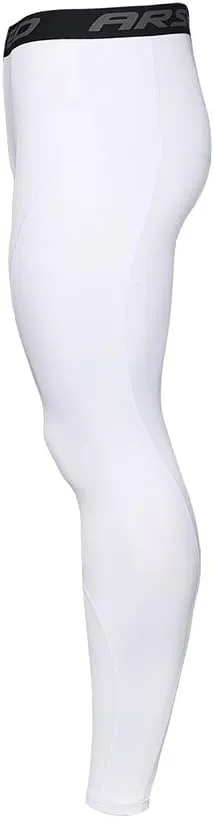 ARSUXEO Men's Compression Tights Running Pants Baselayer Legging K3