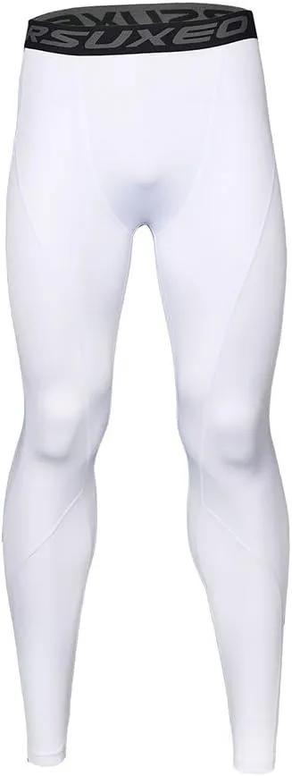 ARSUXEO Men's Compression Tights Running Pants Baselayer Legging K3