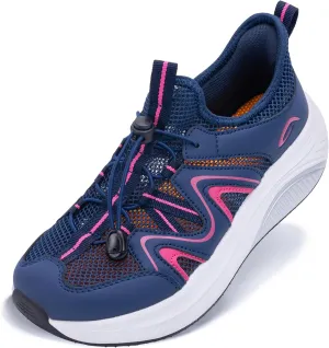Artlea Wide Toe Box Shoes Women Walking Shoes Arch Support Plantar Fasciitis Orthotic Sneakers Slip On Running Tennis Shoes