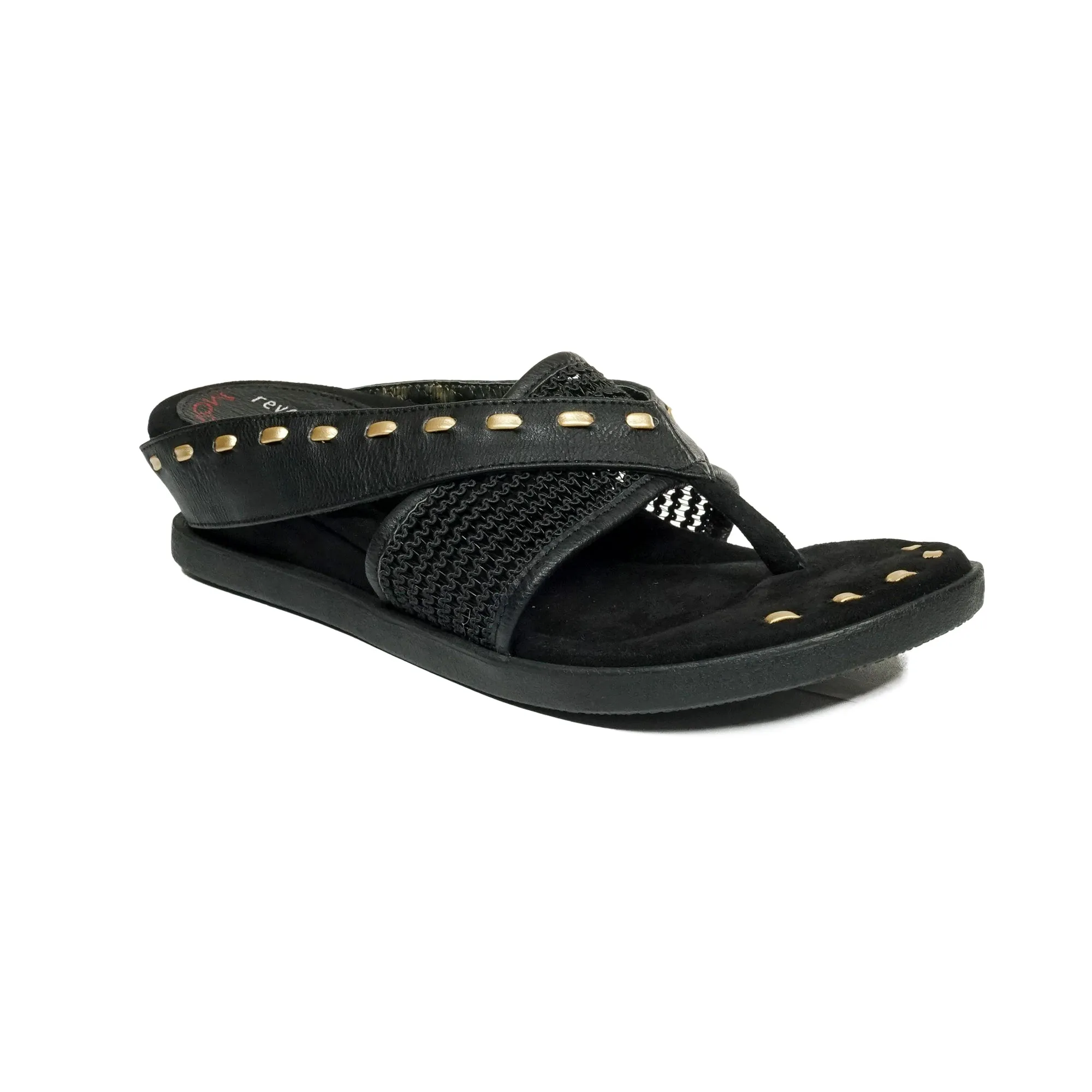*As Is* Issa - Black flips to Metallic