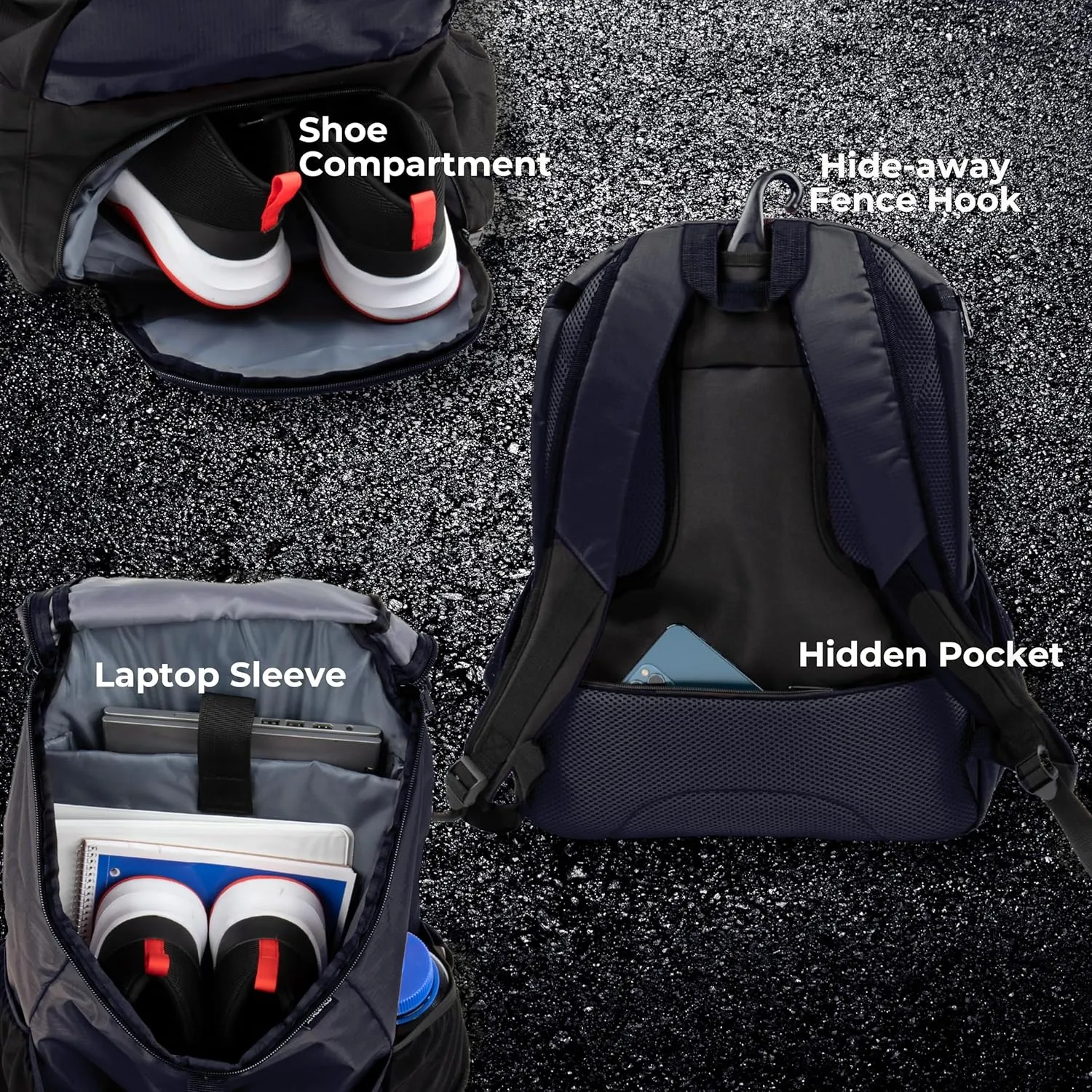 Athletico Basketball Bag - Large Basketball Backpack for Men & Women - Volleyball & Soccer