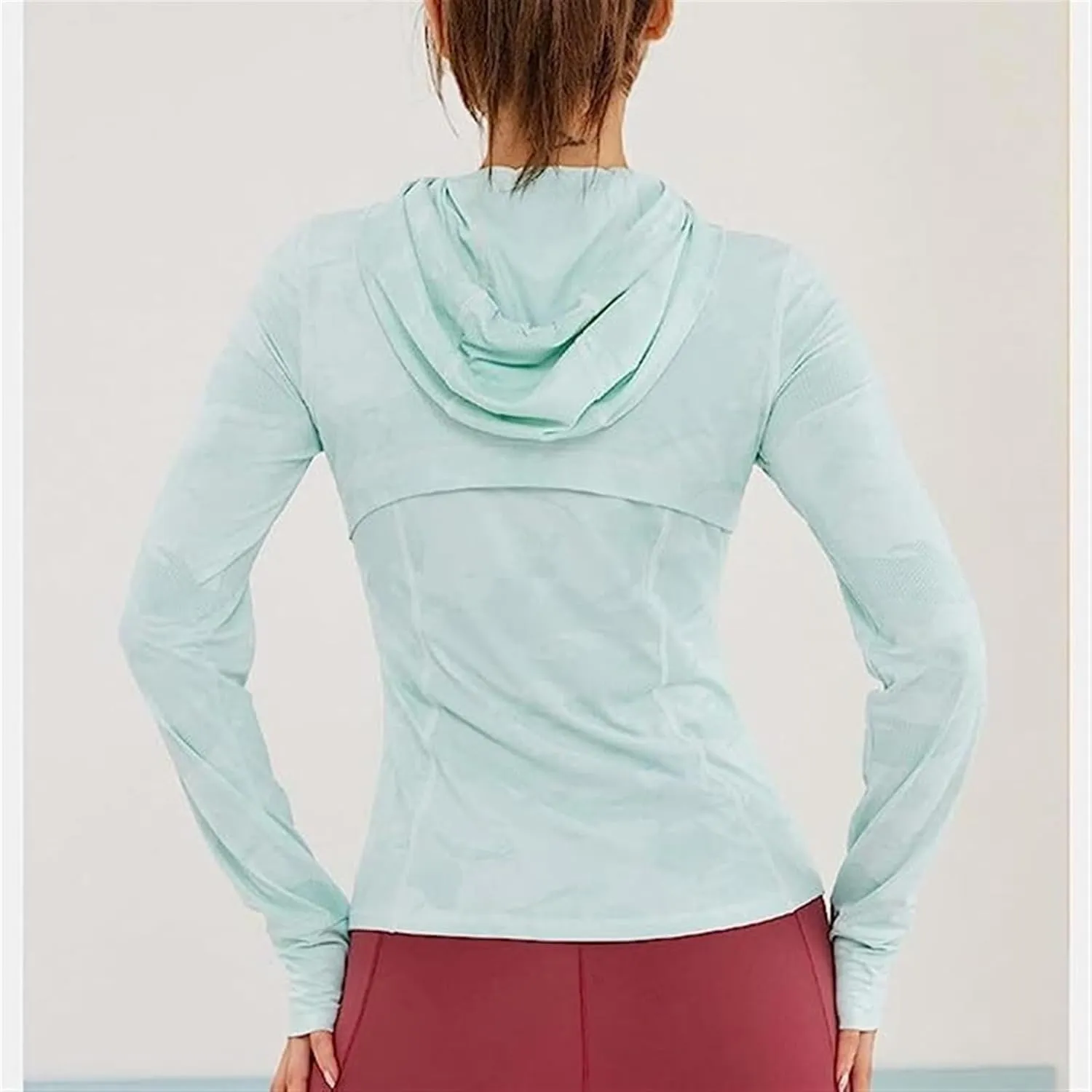 AYGJKIE Women Sun Protection Clothing Uv Protection Running Breathable SPF Jacket Slim Pressure Sun Block
