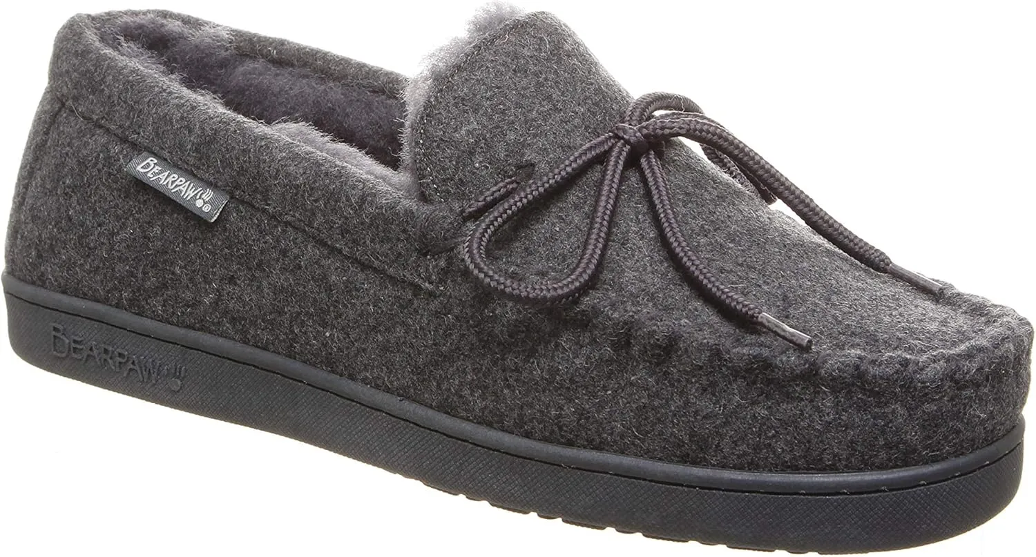 BEARPAW Men's Moc II Multiple Colors | Men's Slipper | Men's Shoe | Comfortable & Lightweight