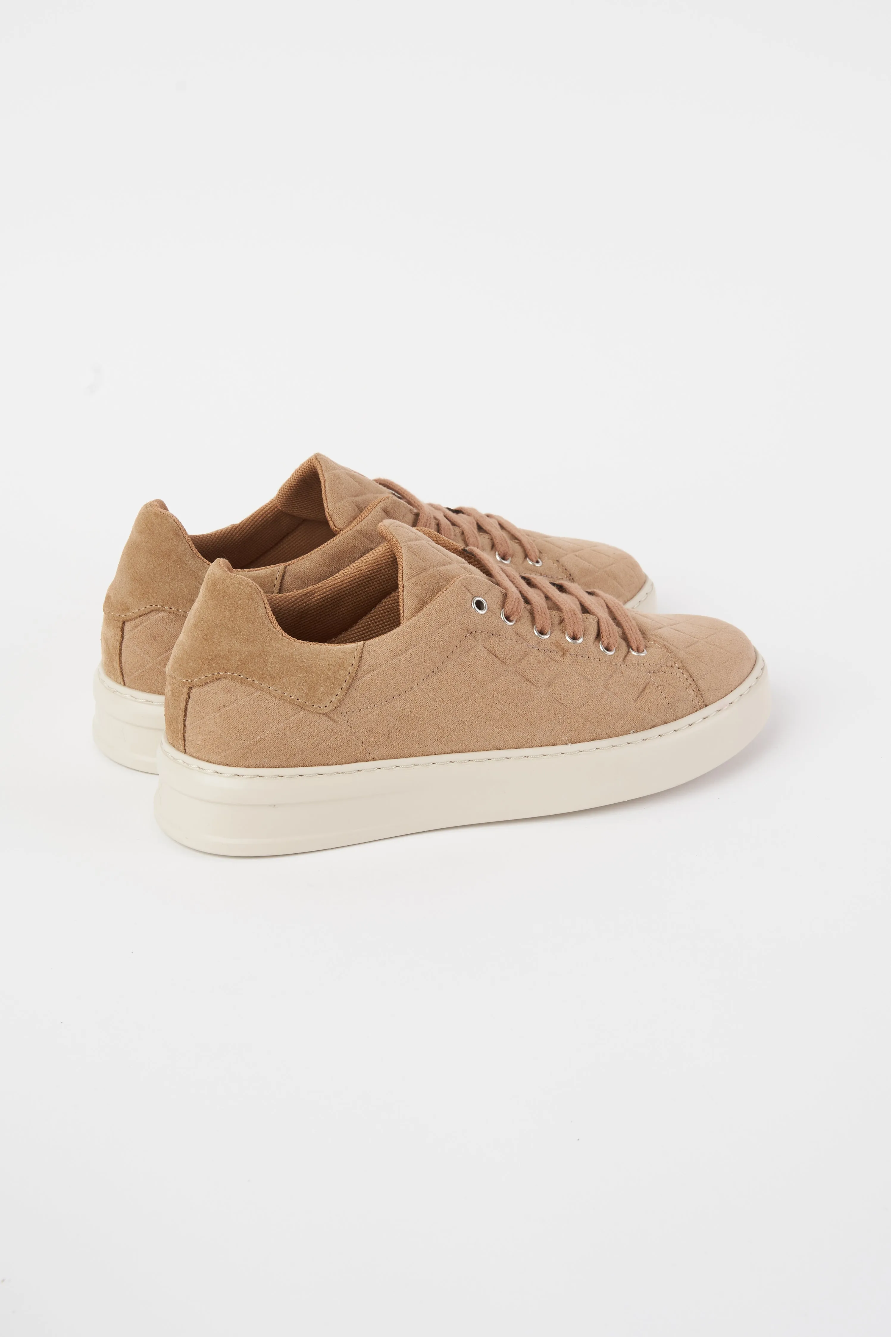 Belle Rose Sneaker - Beige