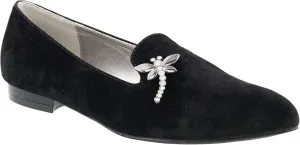 Bellini Women's Dragonfly Black Velvet Flat