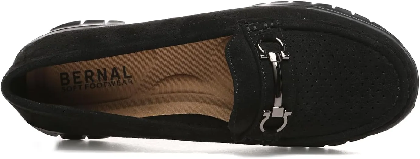 Bernal Loafers for Women Casual Moccasins Women's Comfortable & Lightweight Breathable Slip on Flat Shoes