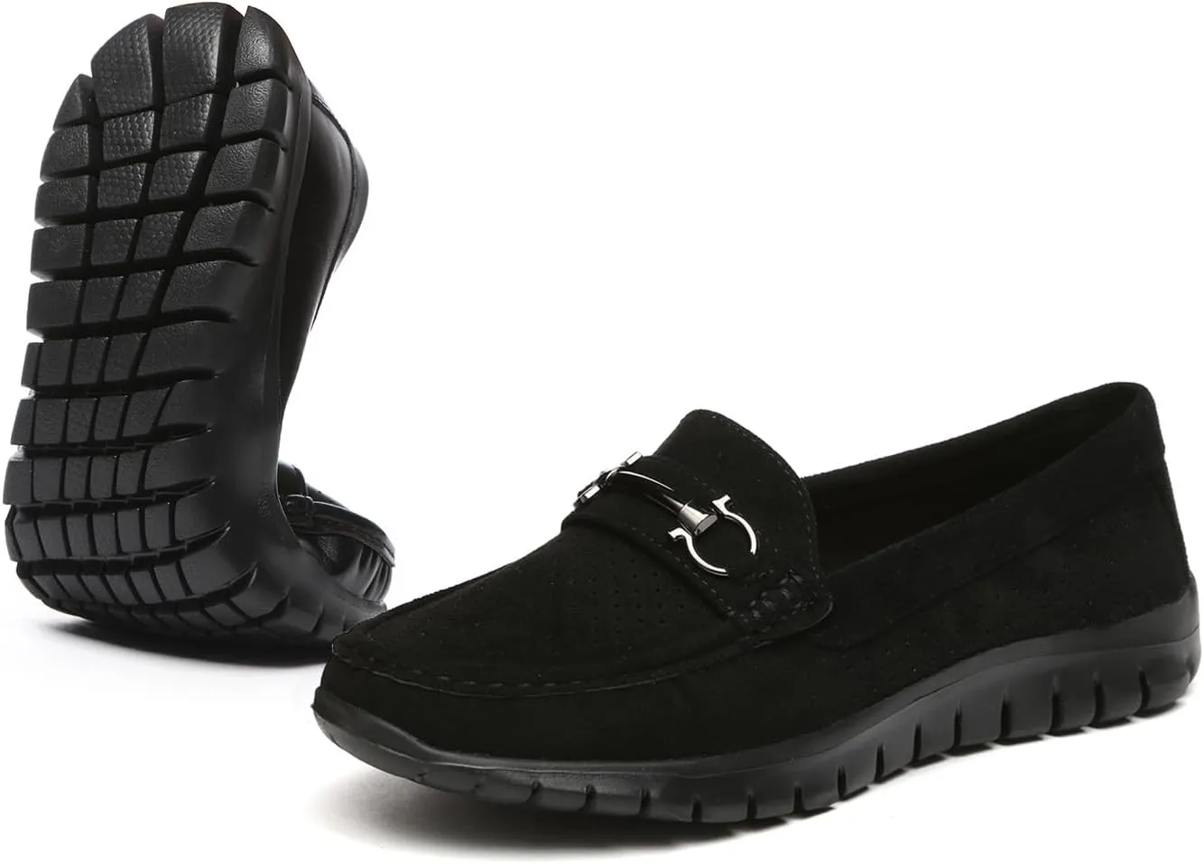 Bernal Loafers for Women Casual Moccasins Women's Comfortable & Lightweight Breathable Slip on Flat Shoes