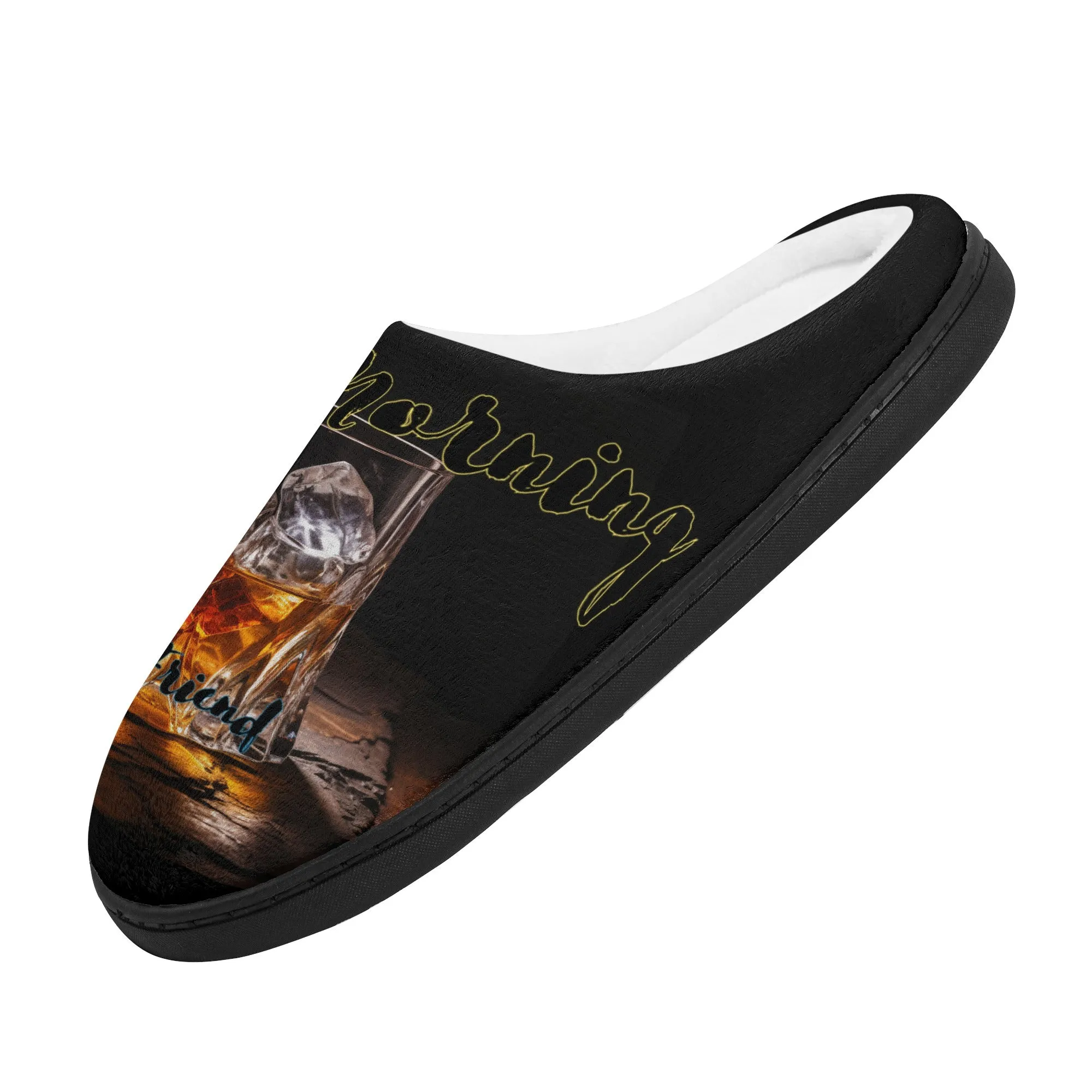 Booze Across America Unisex Rubber-Soled Slippers