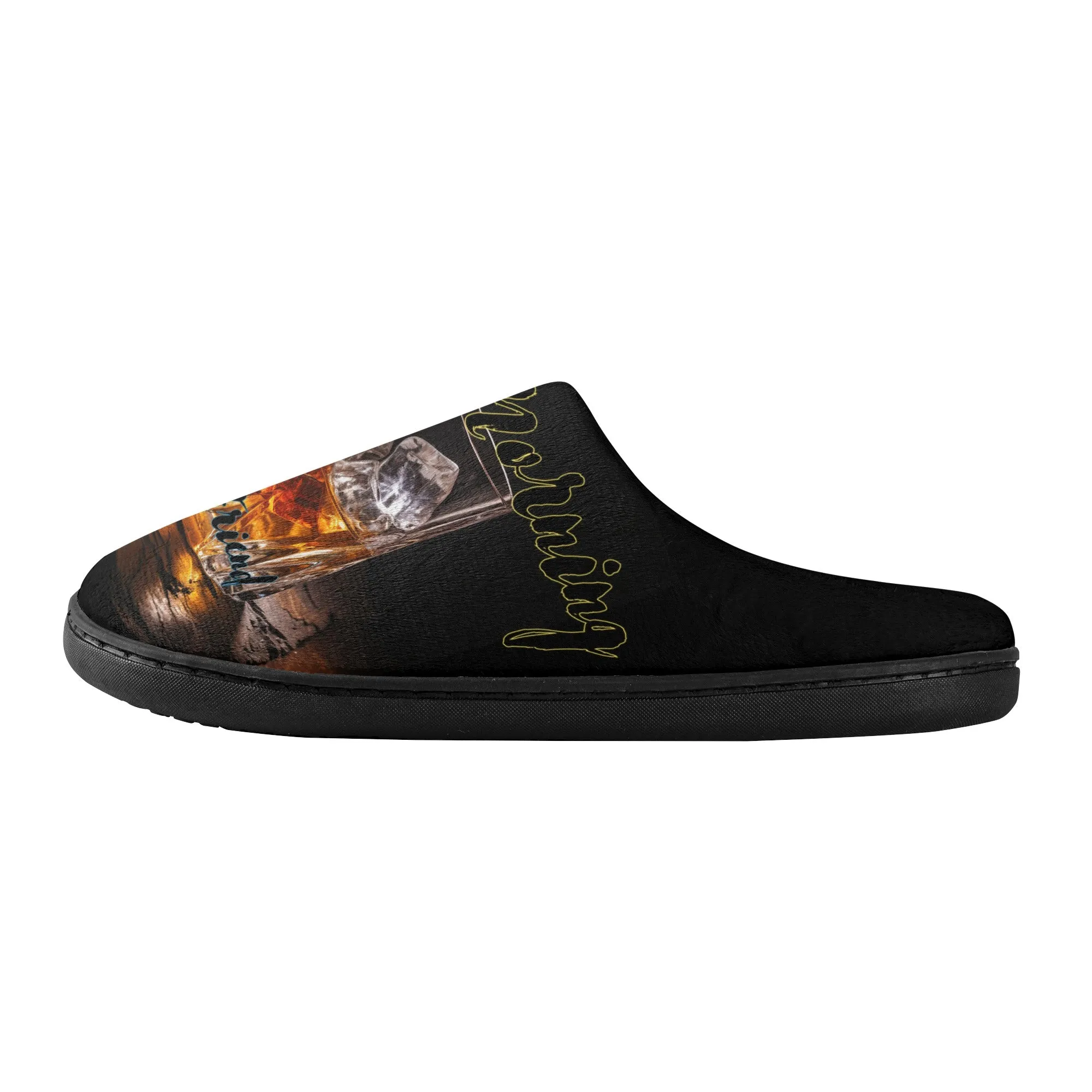 Booze Across America Unisex Rubber-Soled Slippers