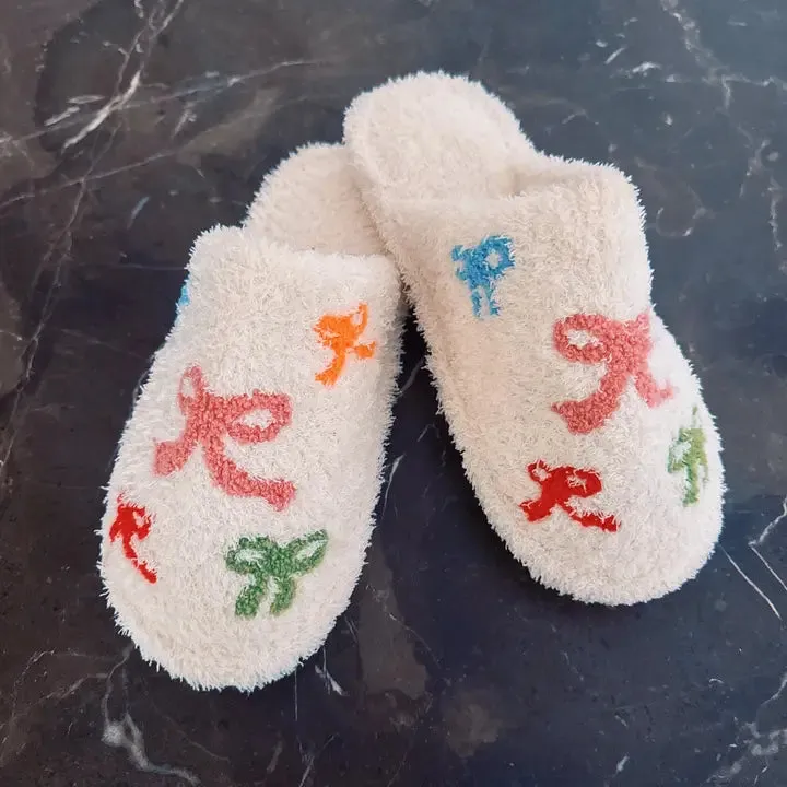 Bow Slippers