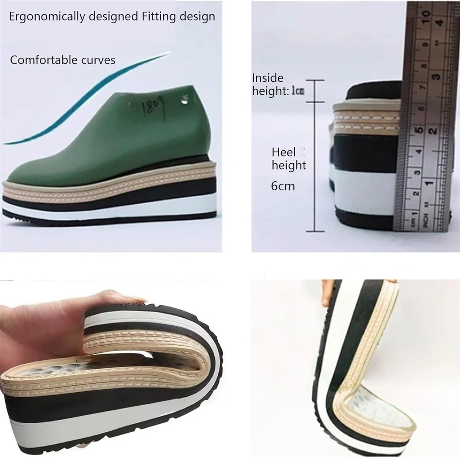 Breathable Sneaker Shoes For Women Handmade Lace Up Mesh Platform Wingtips Brogues Office Daily Wear Flat Oxford Shoes