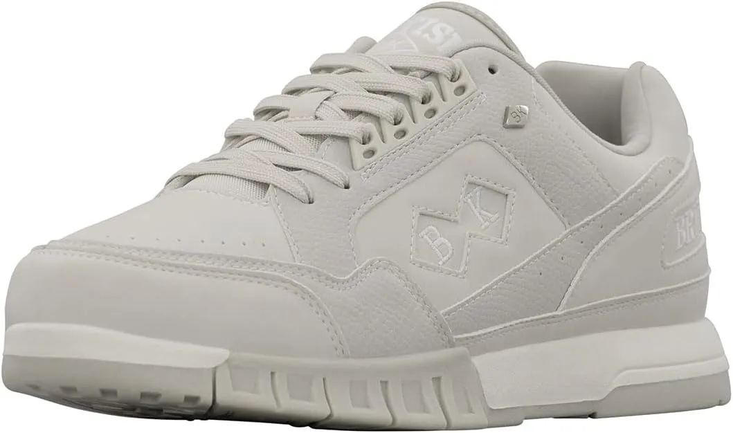 British Knights Men's Metros Sneaker, Light Grey/White, 9