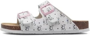 Buckle flat cork slippers summer men's and women's beach line button increase outdoor leisure slippers (Kitten, Adult, Women, 9, Numeric Range, US Footwear Size System, 10.5, Medium)