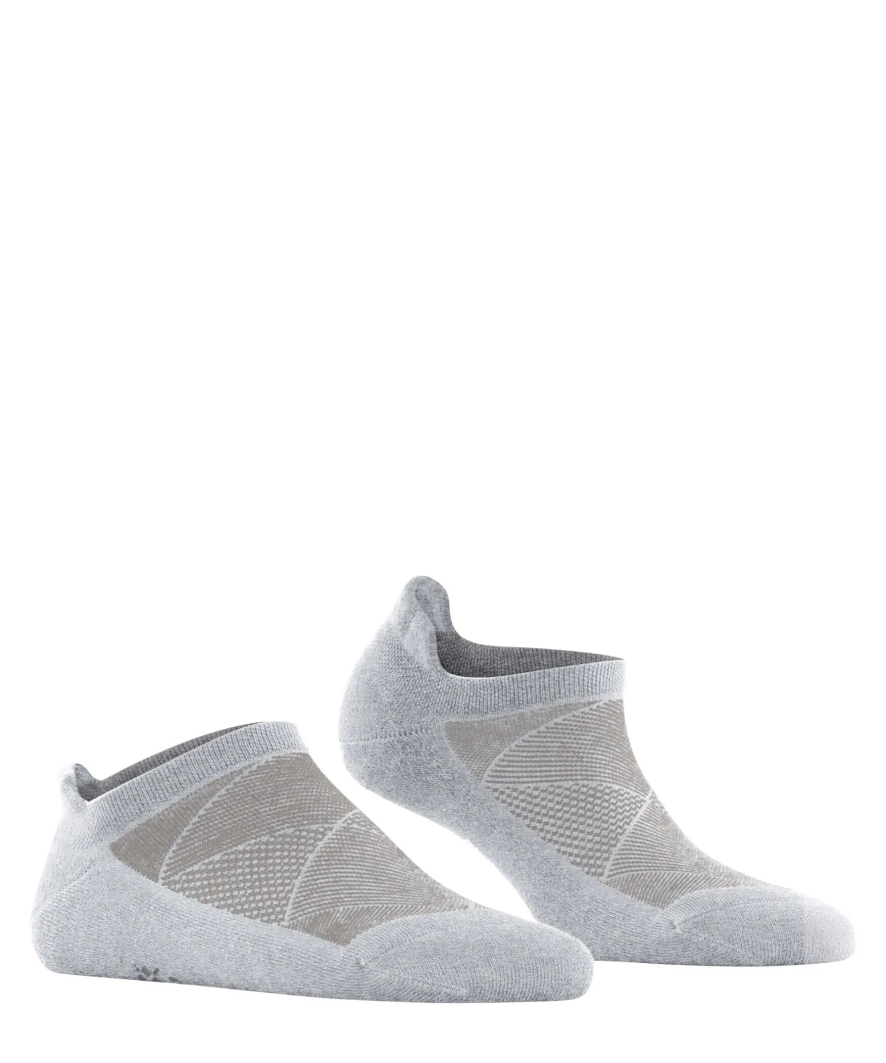 Burlington Athleisure Invisible Sneakersok 27048 3775 light grey mel.