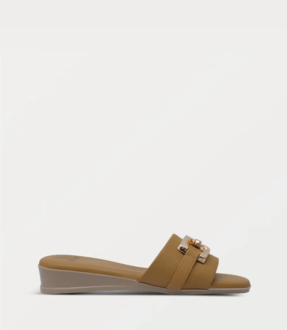 BW10320-MUSTARD-Women Slipper
