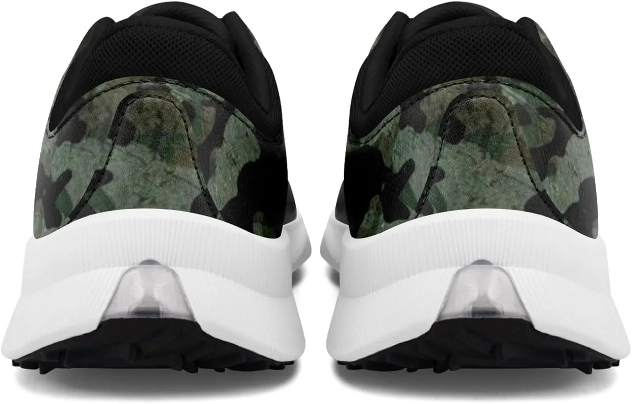 Camouflage Running Shoes Tennis Shoes Slip On Fashion Sneaker Breathable Lightweight Athletic Walking Shoes