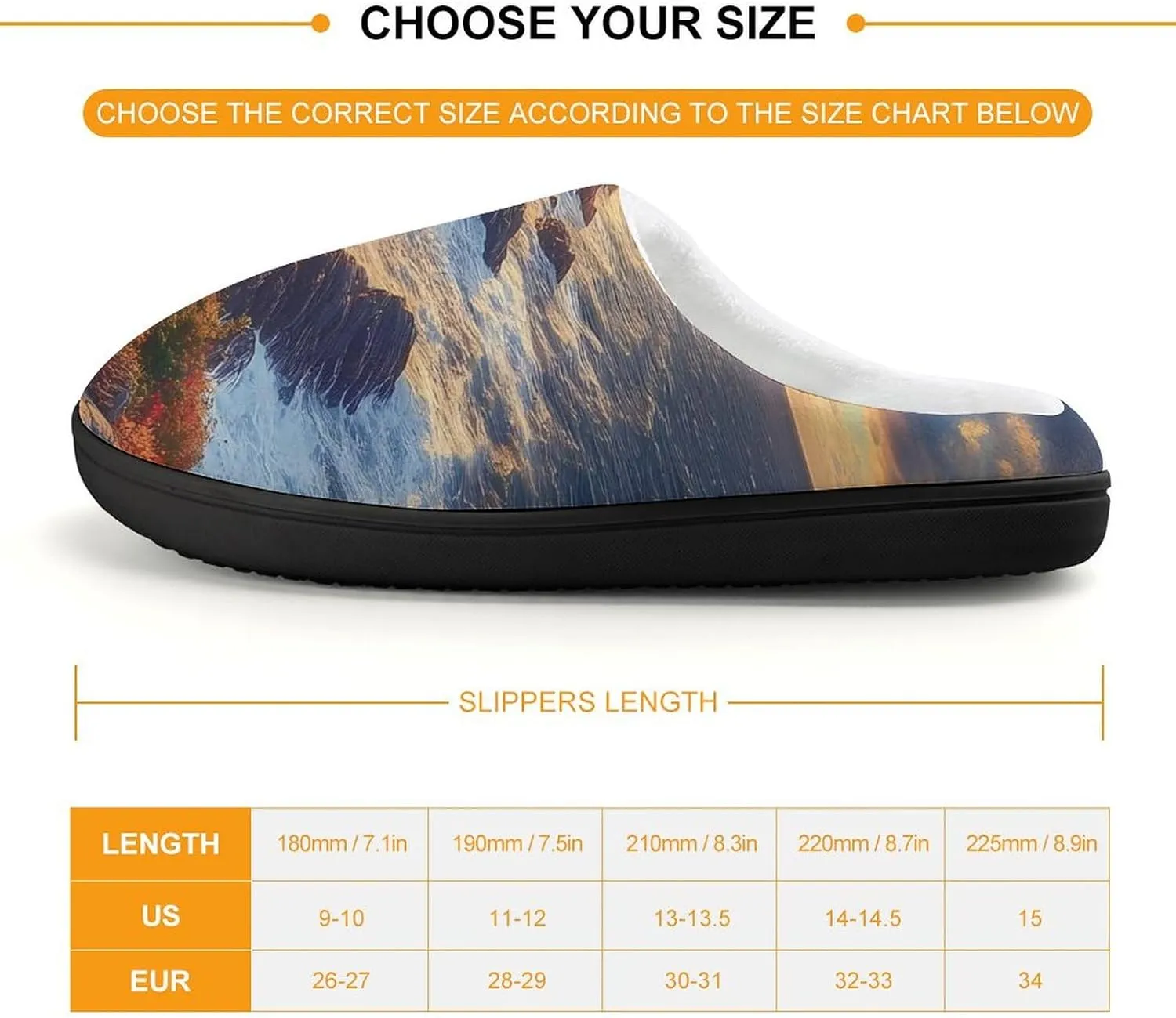 Canada Nova Scotia Cape Breton Slippers Non-slip House Slippers Home Shoes Indoor Outdoor Slippers For Girls Boys