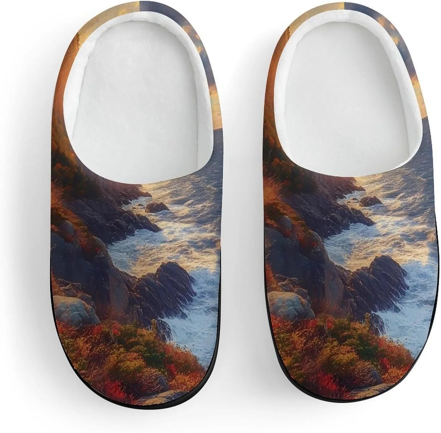 Canada Nova Scotia Cape Breton Slippers Non-slip House Slippers Home Shoes Indoor Outdoor Slippers For Girls Boys