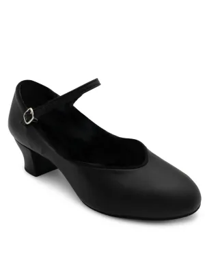 Capezio 459 BLACK SUEDE SOLE  JR FOOTLIGHT