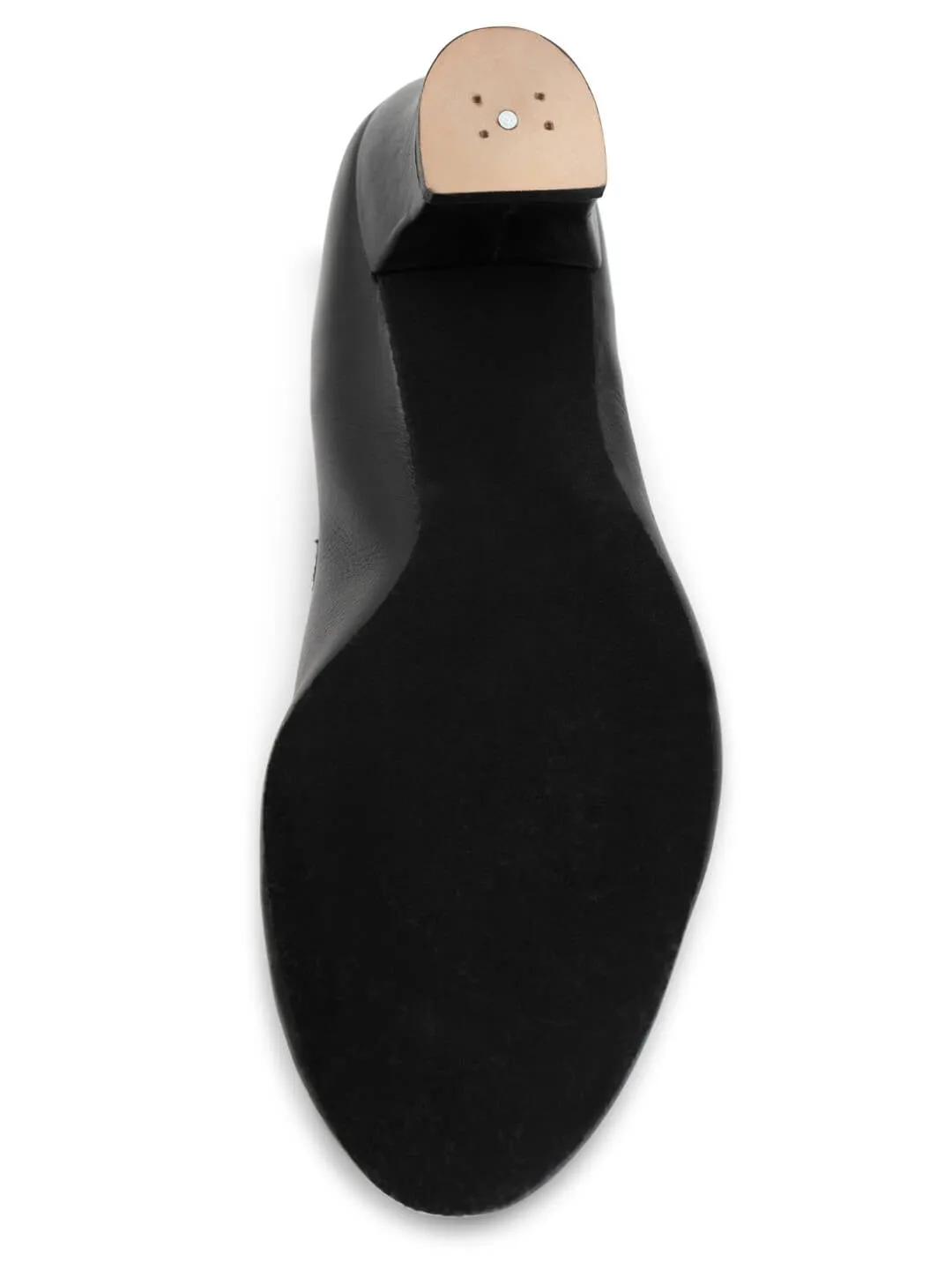 Capezio 459 BLACK SUEDE SOLE  JR FOOTLIGHT