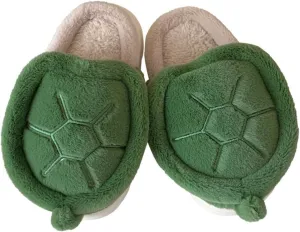 Cartoon Turtle Slippers for Women, Stylish Warm And Comfortable Indoor Turtle Slides Animal Slippers