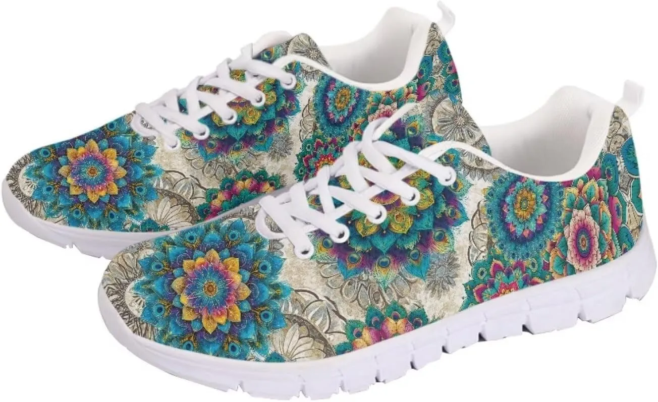 Casual Lace Up Sneakers for Women Men Sport Athletic Tennis Breathable Running Shoes