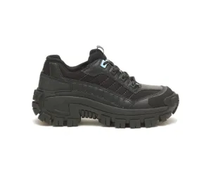 Caterpillar Women's Invader Steel Toe Work Shoe Black/Light Blue | Wild Dove/Glacier Grey Leather