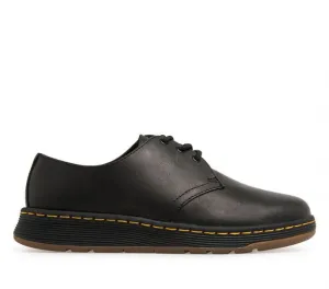 CAVENDISH Detailed Data-driven BLACK DR SHOE MARTENS | 3-EYE