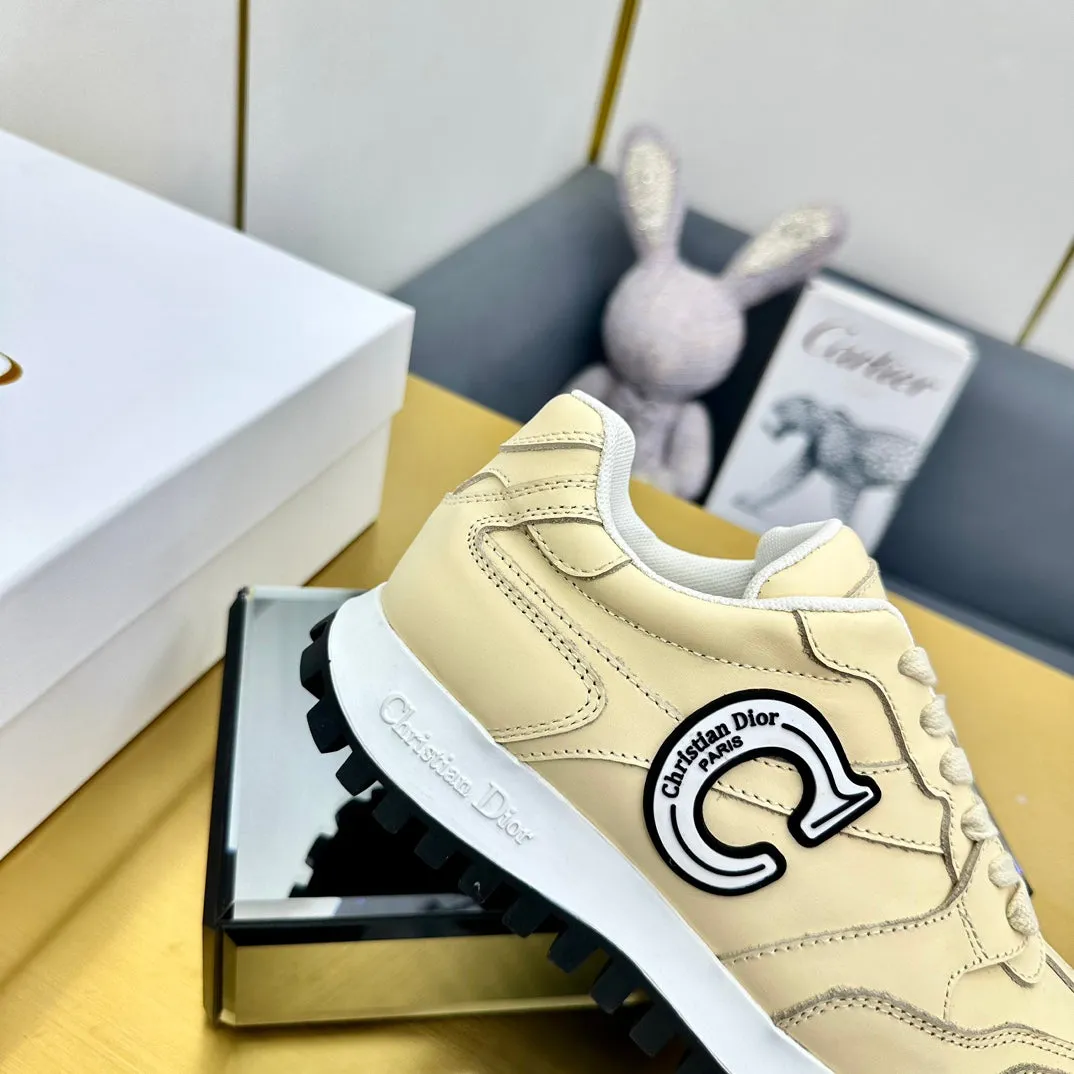 CD C'est Dior Sneaker Light Yellow Cowhide 111738