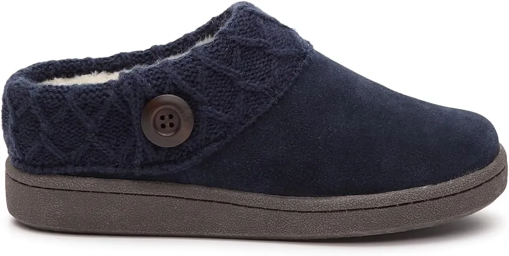 Clarks Angelina Women's Knitted Collar Clog Slipper