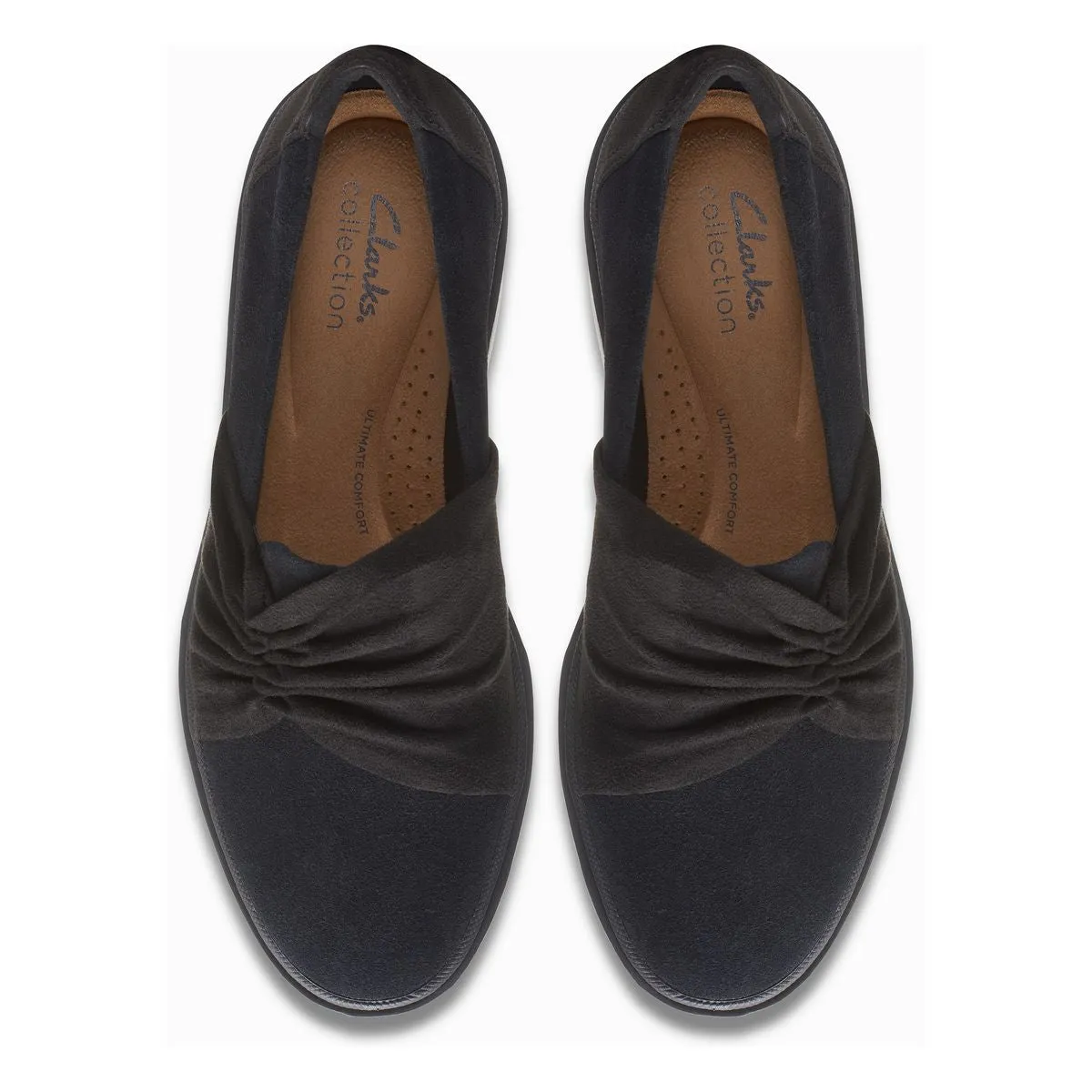 Clarks Calla Style Slip On Women's Loafer in Black
