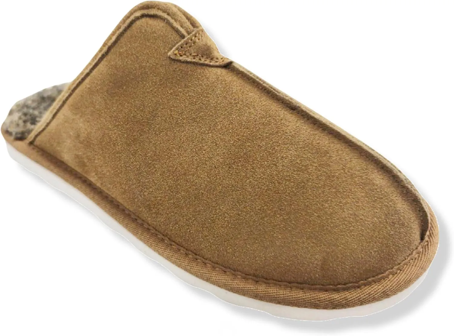 Clarks Men's, Plush Fur Scuff Slipper