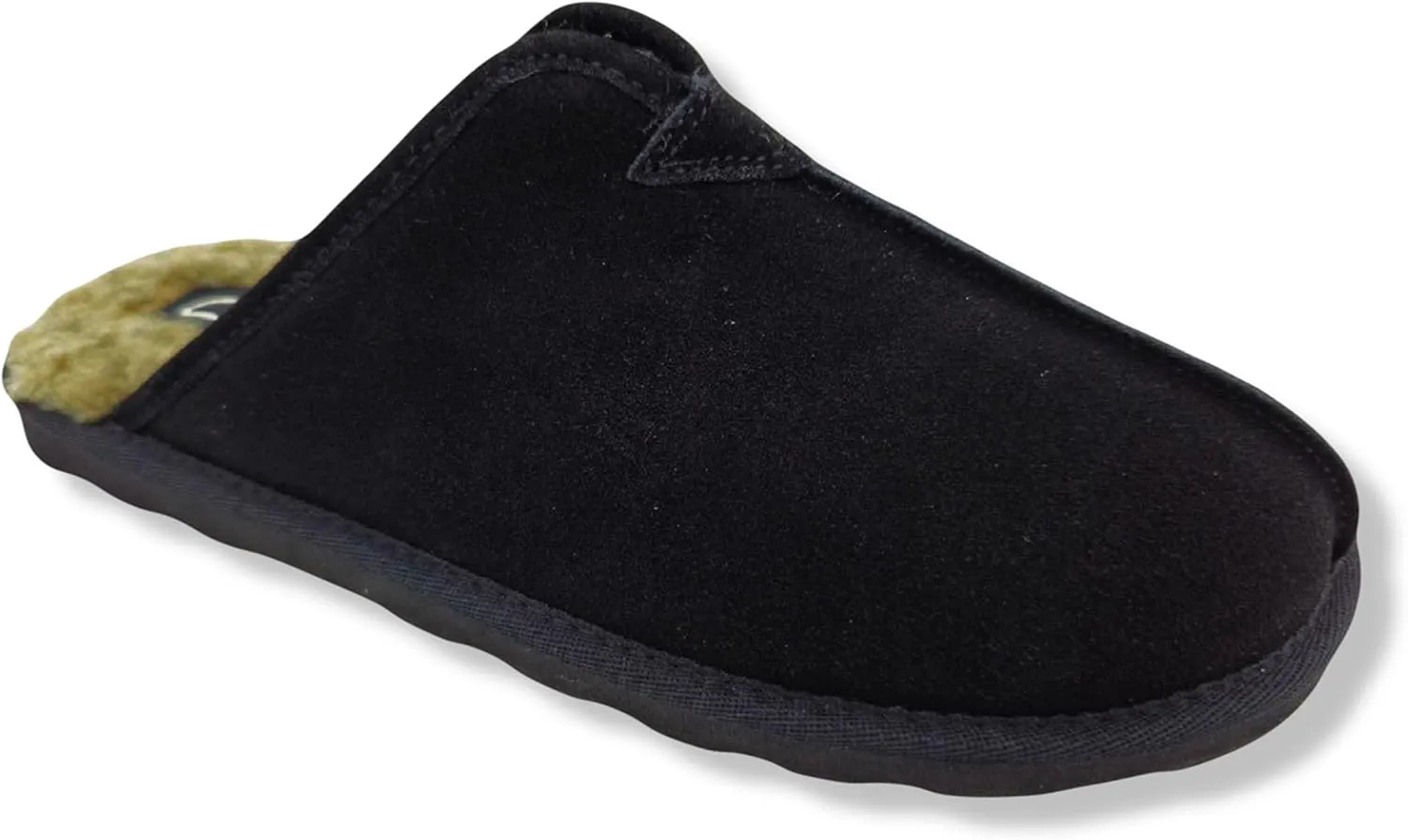 Clarks Men's, Plush Fur Scuff Slipper