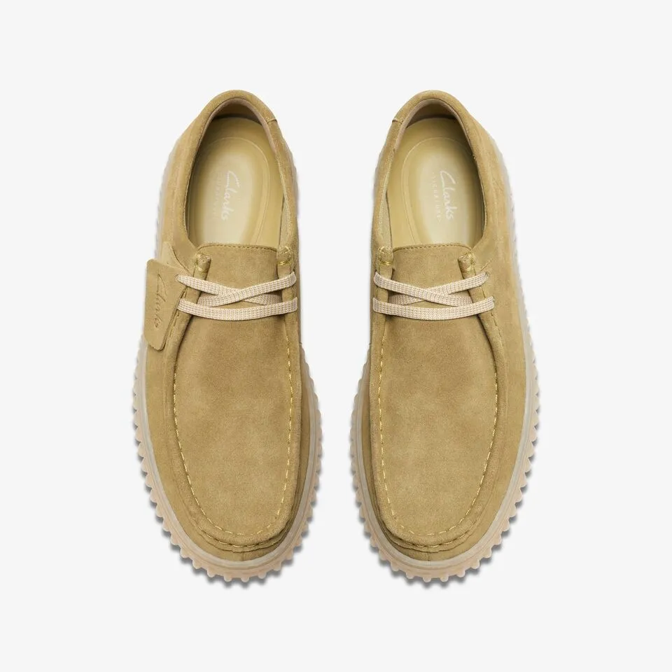 Clarks Men's Torhill Lo Light Olive Suede